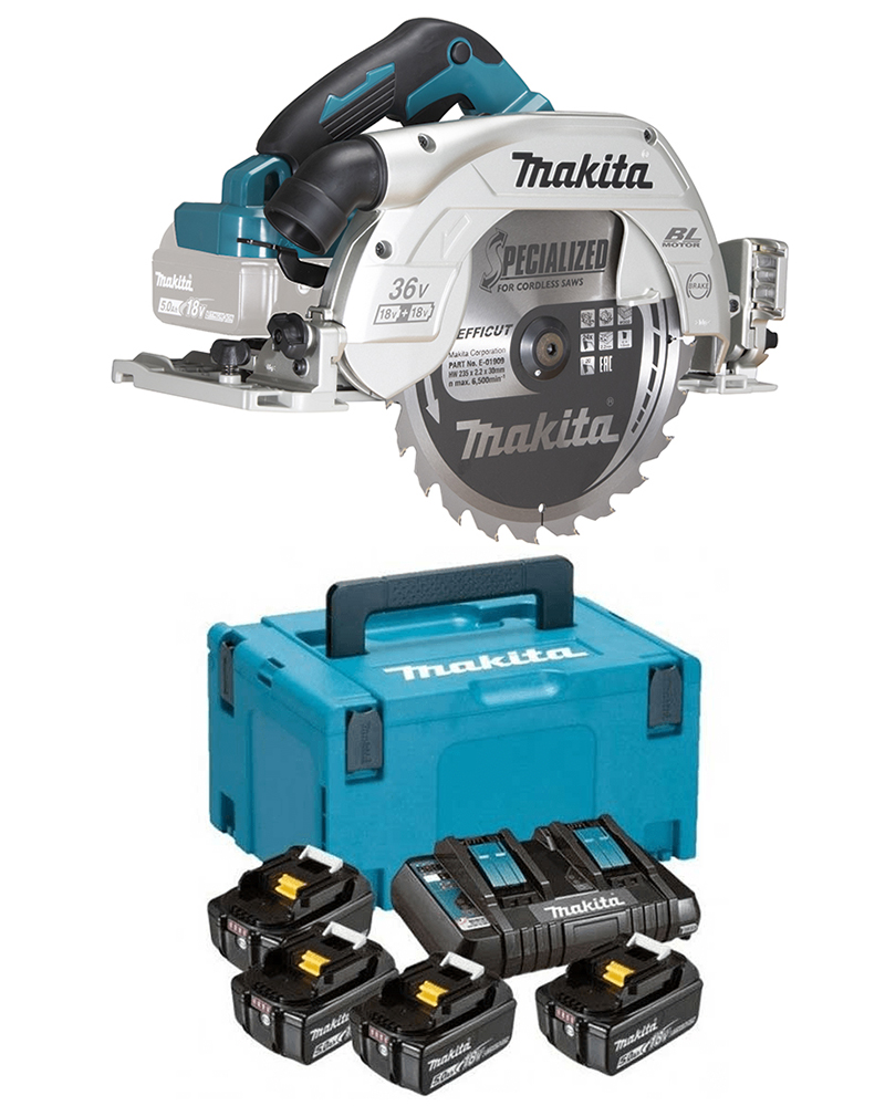 Sierra circular BL 18Vx2 LXT 235 mm AWS