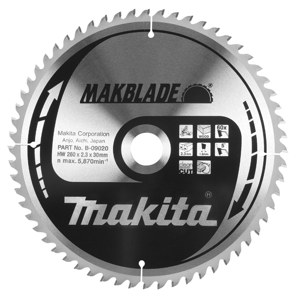 Disco MakBlade Ø 260mm