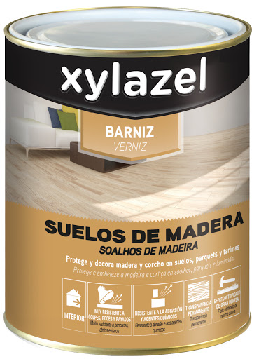 Xylazel Barniz Suelos de Madera Mate 4L