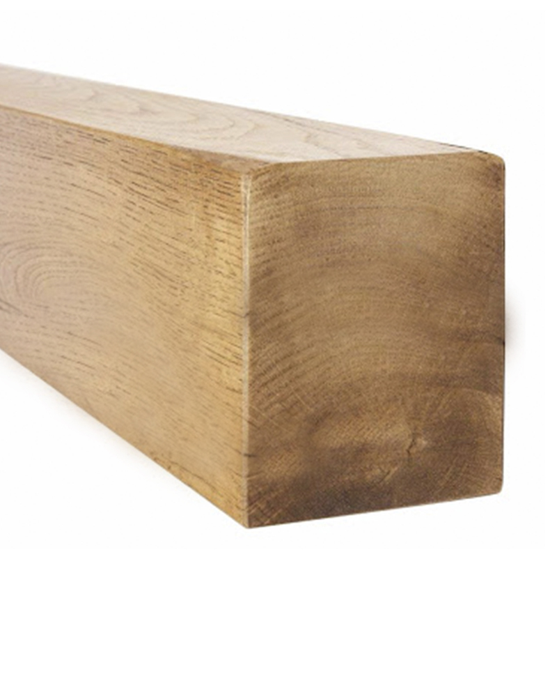 Vigas de roble del país