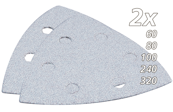 Lijas para pintura y barniz (2uds de cada)