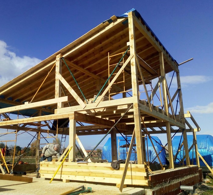 Casa de paja en San Medel