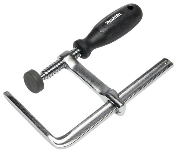 Mordaza para carril guía