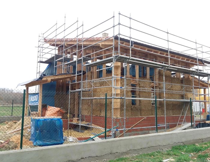 Casa de paja en San Medel